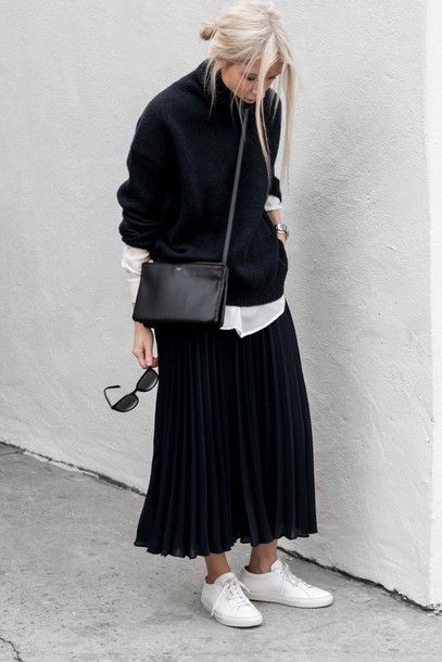 Today’s outfit: Πως να κάνετε ένα cozy outfit με το oversized πουλόβερ σας